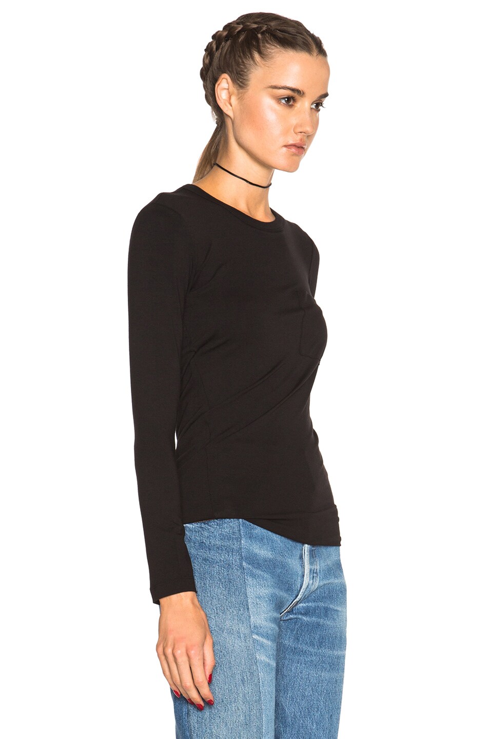 Torqued Long Sleeve Tee