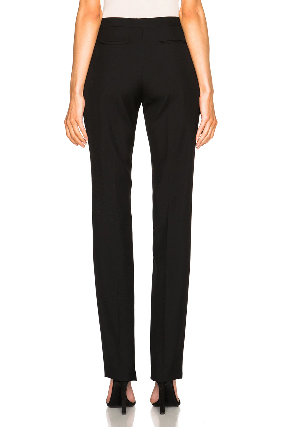 Low Waist Gabardine Trousers