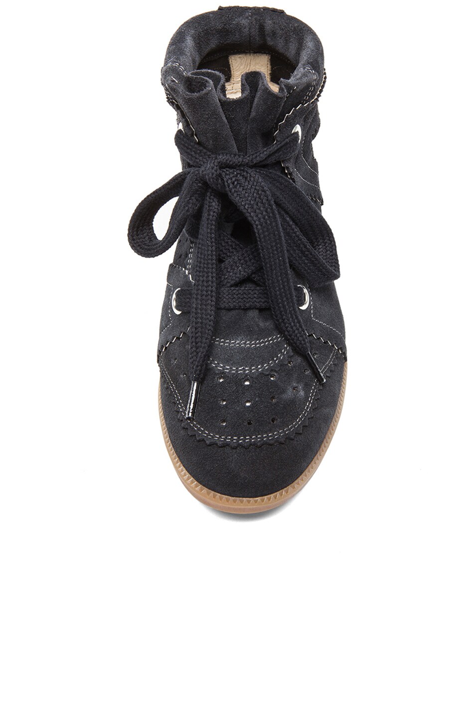 Bobby Calfkin Velvet Leather Sneakers