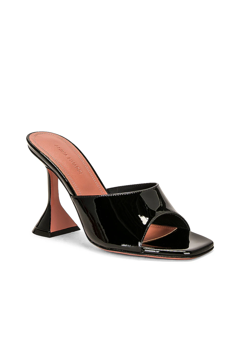 Lupita Patent Slipper Mule