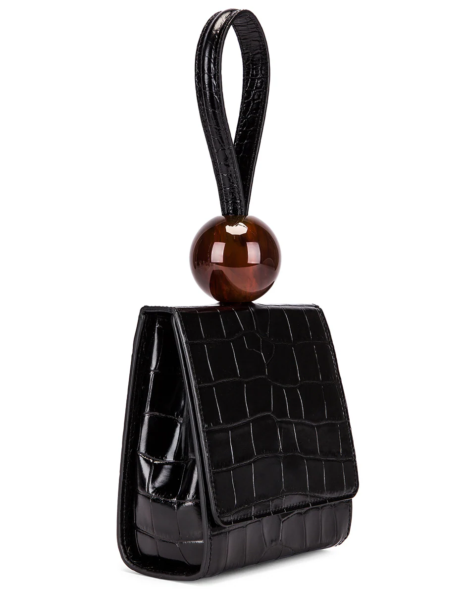 Ball Croco Embossed Bag