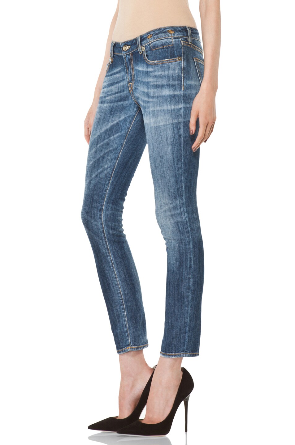 Low Skinny Cropped Jean