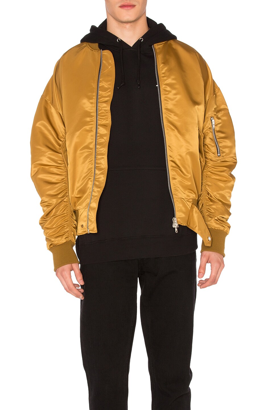 Nylon Bomber Jacket