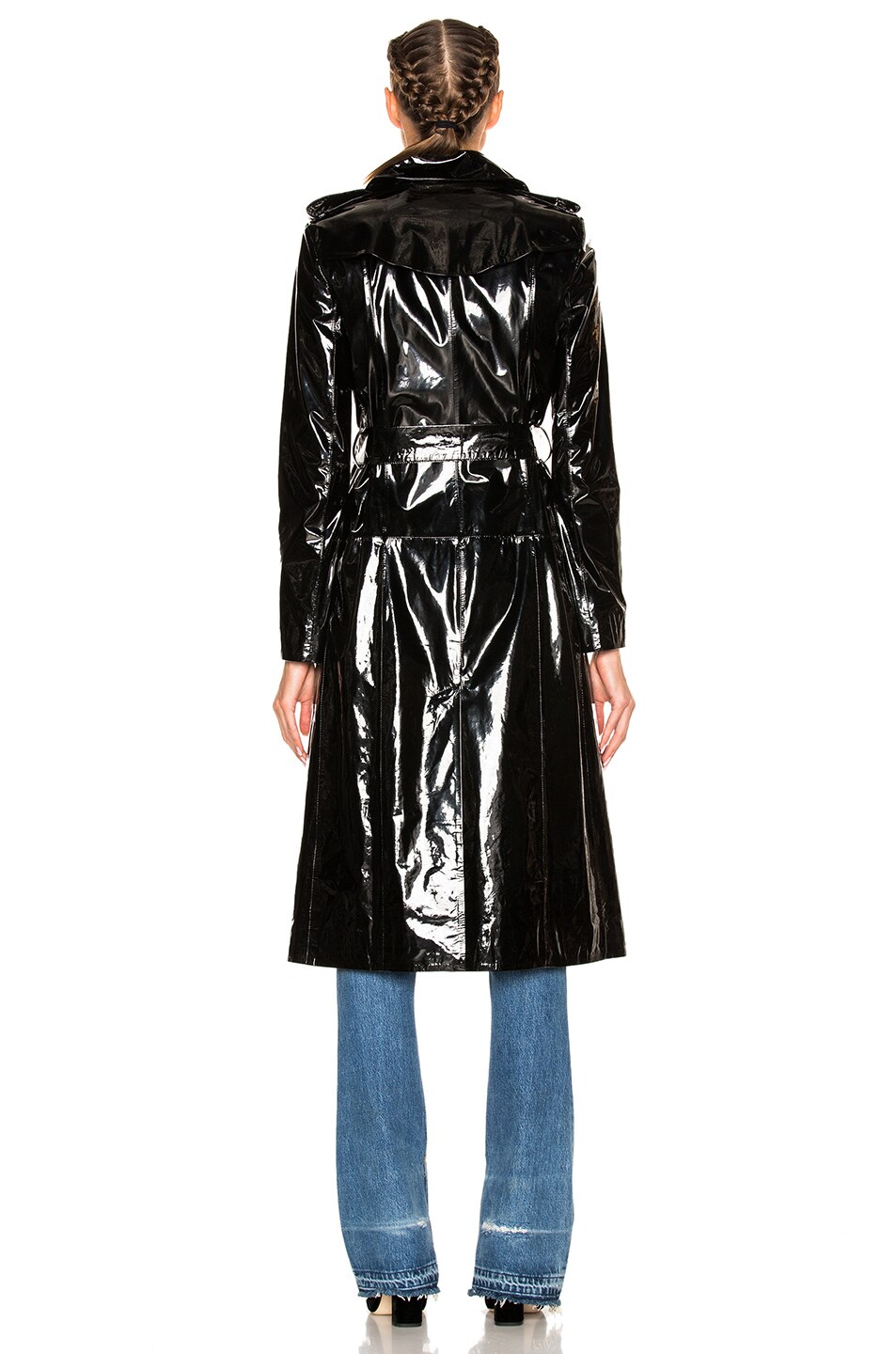 Patent Leather Trenchcoat