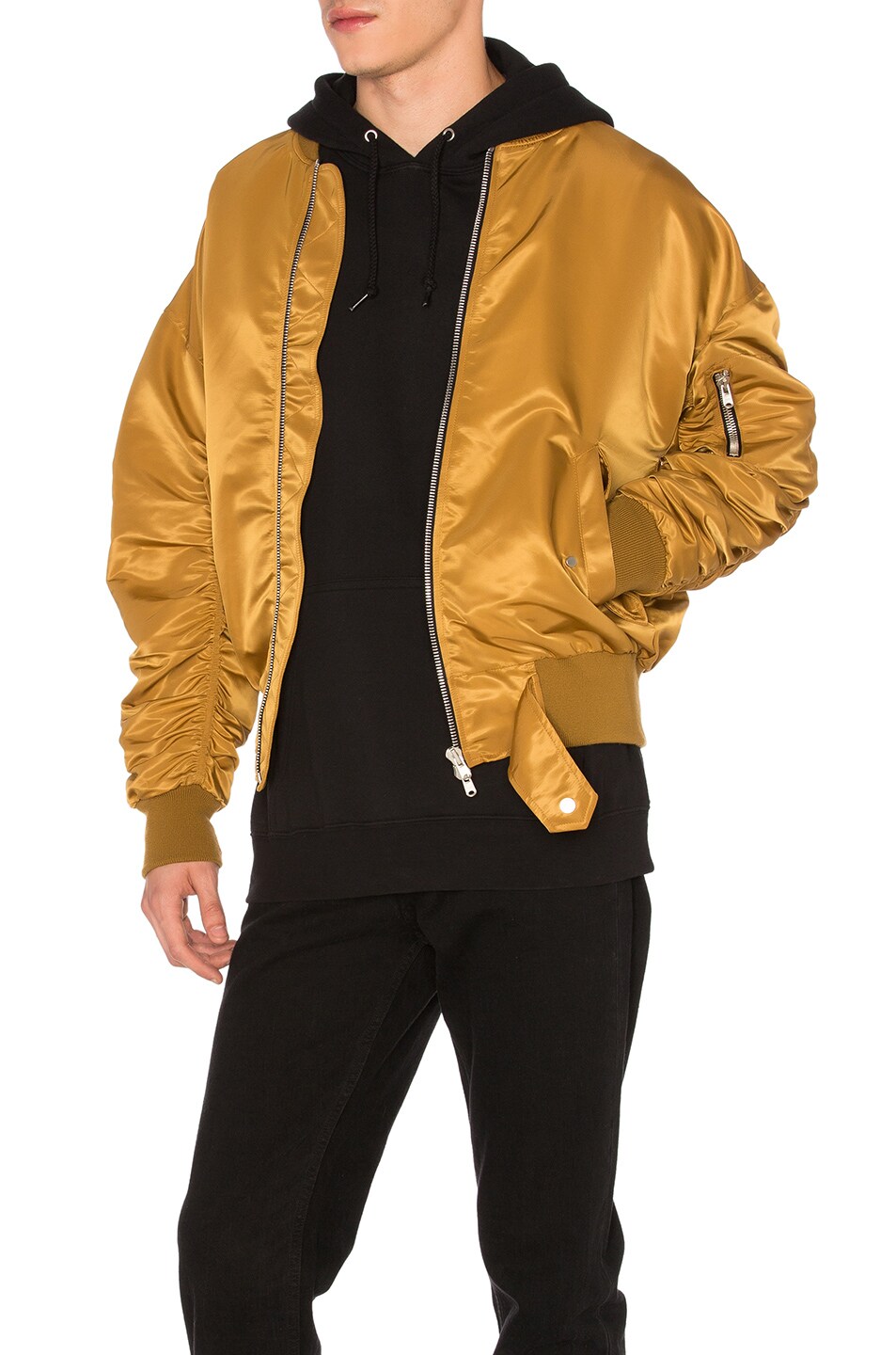 Nylon Bomber Jacket