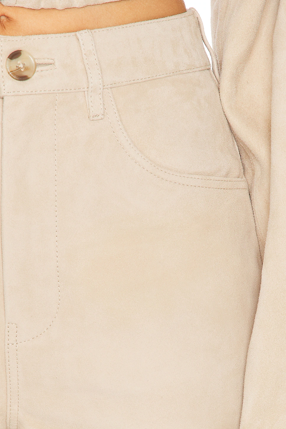 Suede 5 Pocket Pants