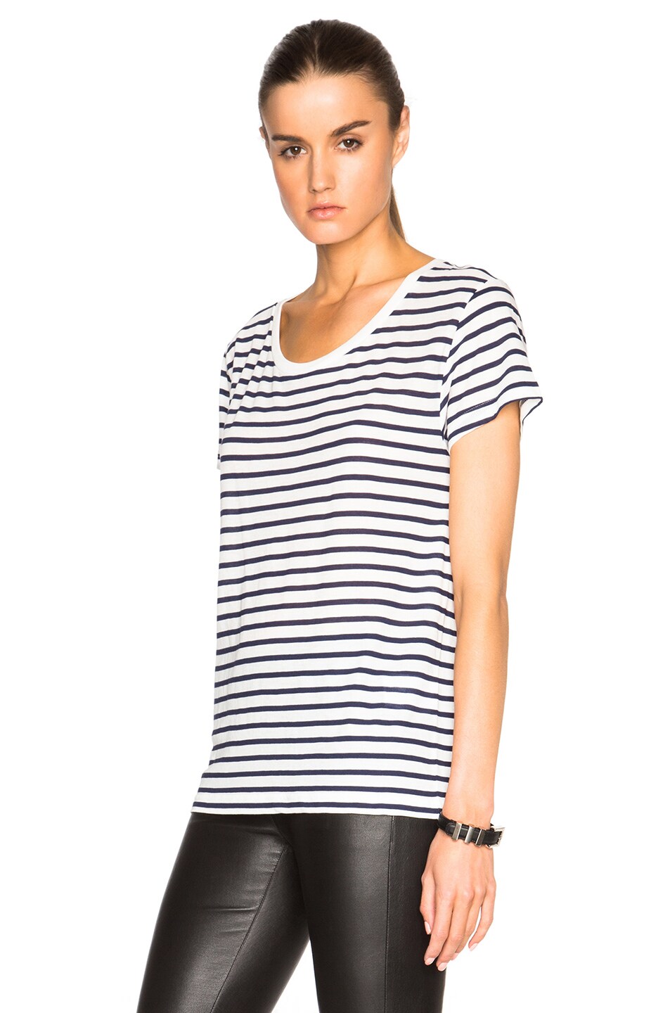 Striped Ballet Tee