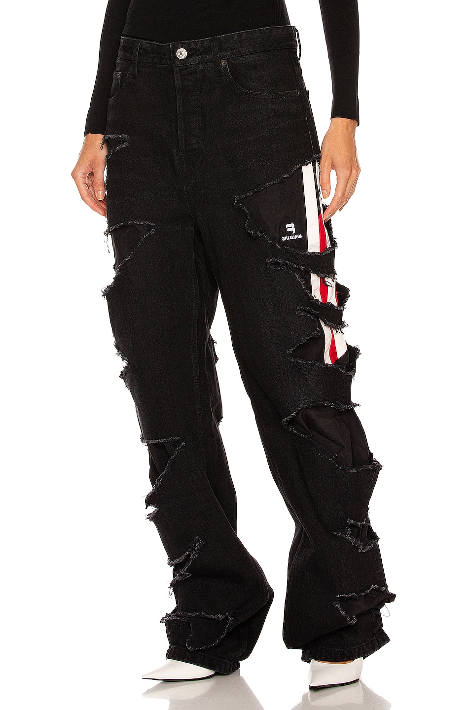 Slashed Loose Fit Pant