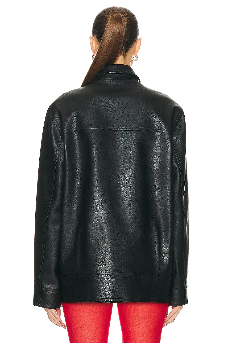 Faux Leather Jacket