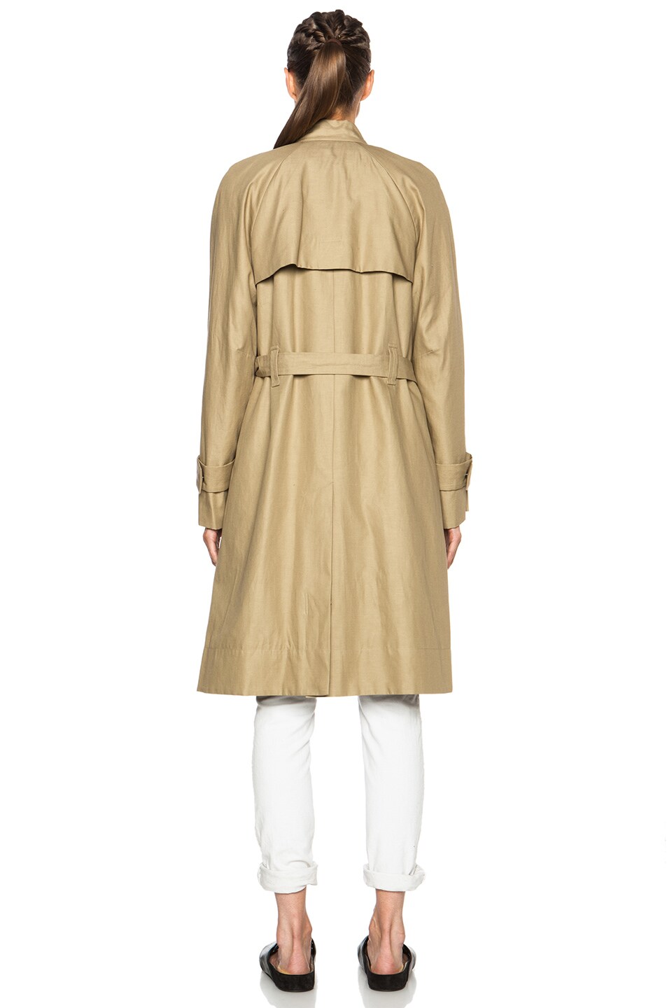 Only Baroudeur Light Chic Cotton-Blend Trench