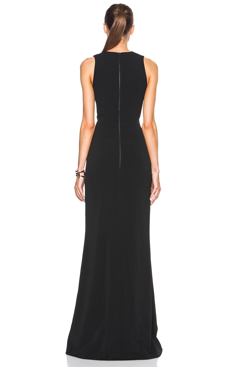 Low Cut Chest Strap Gown