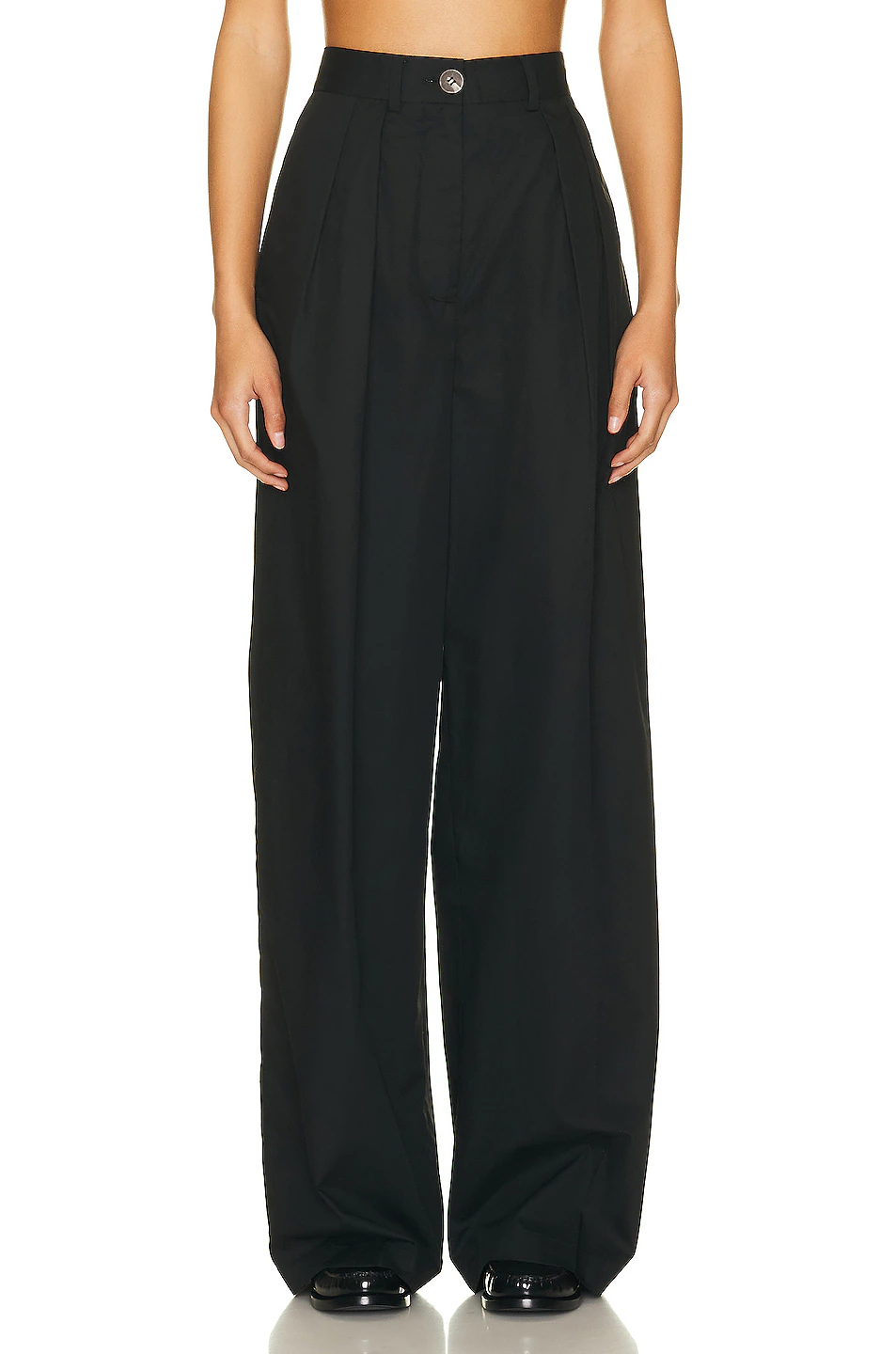 Cotton Poplin Trouser