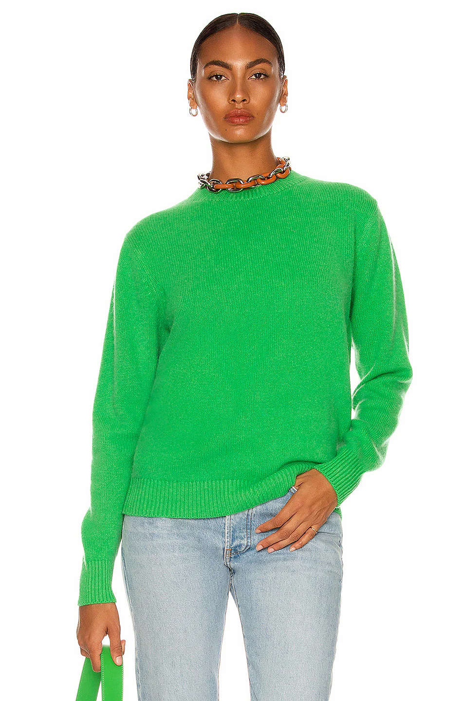 Cashmere Simple Crew Sweater