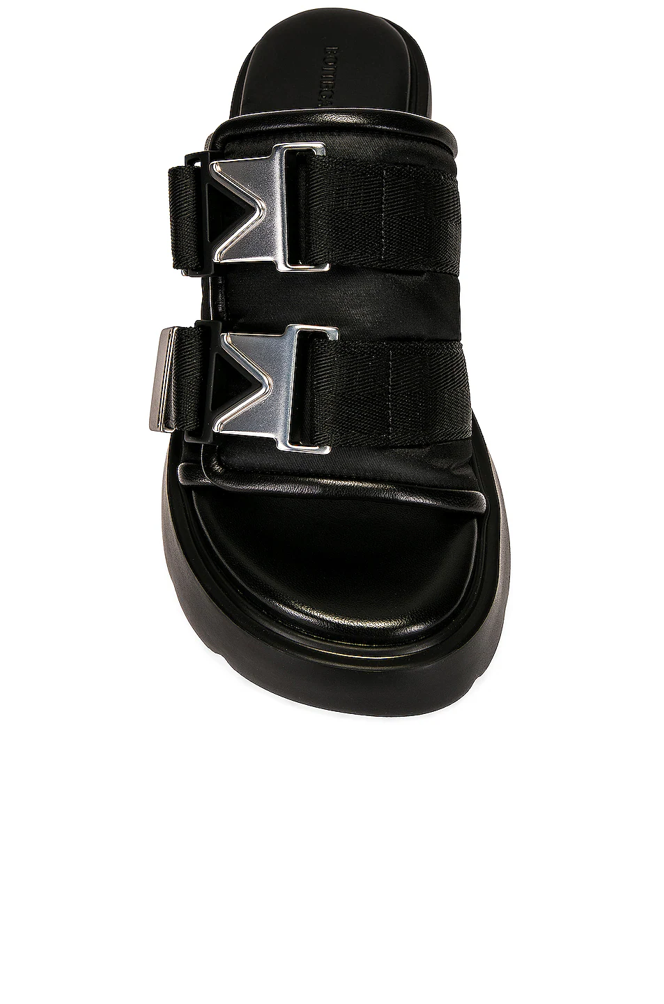 Flash Buckle Mule Sandals