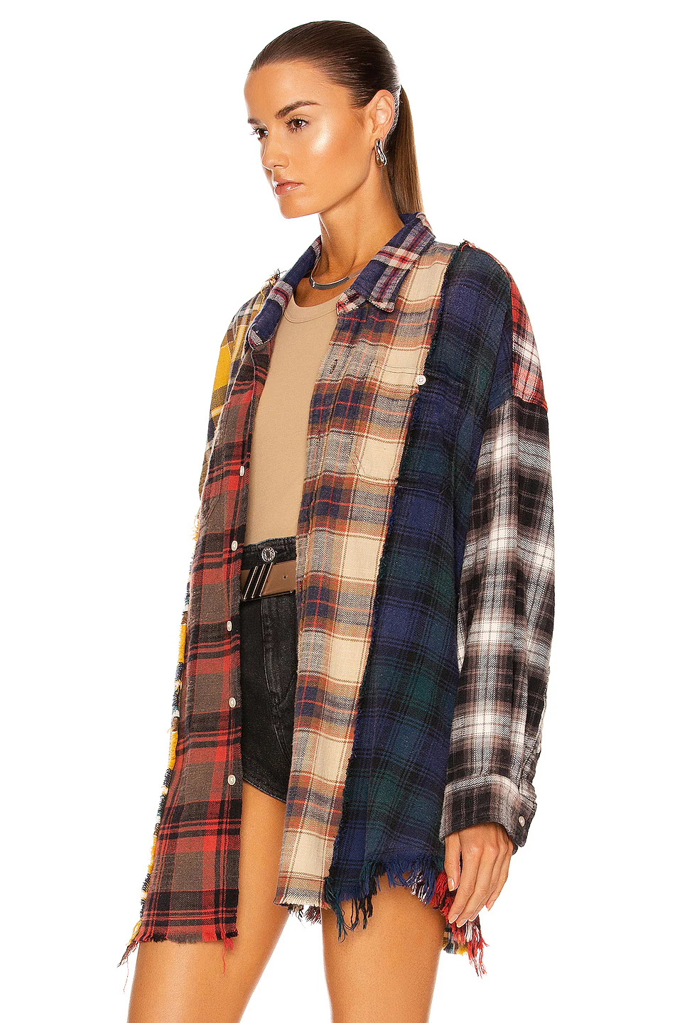 Multi Plaid Shirt