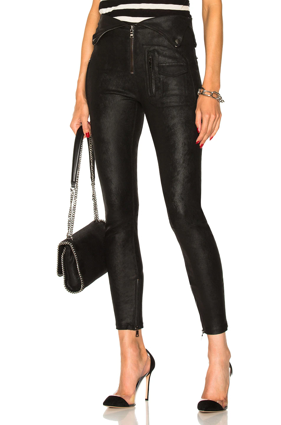 Diavolina Leather Skinny