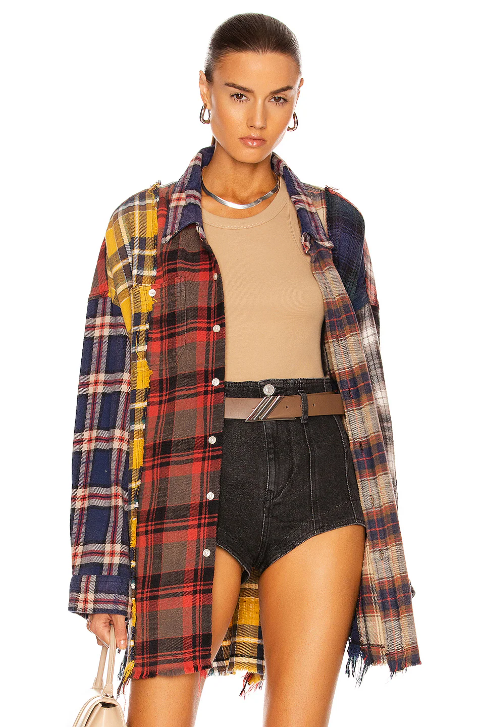 Multi Plaid Shirt