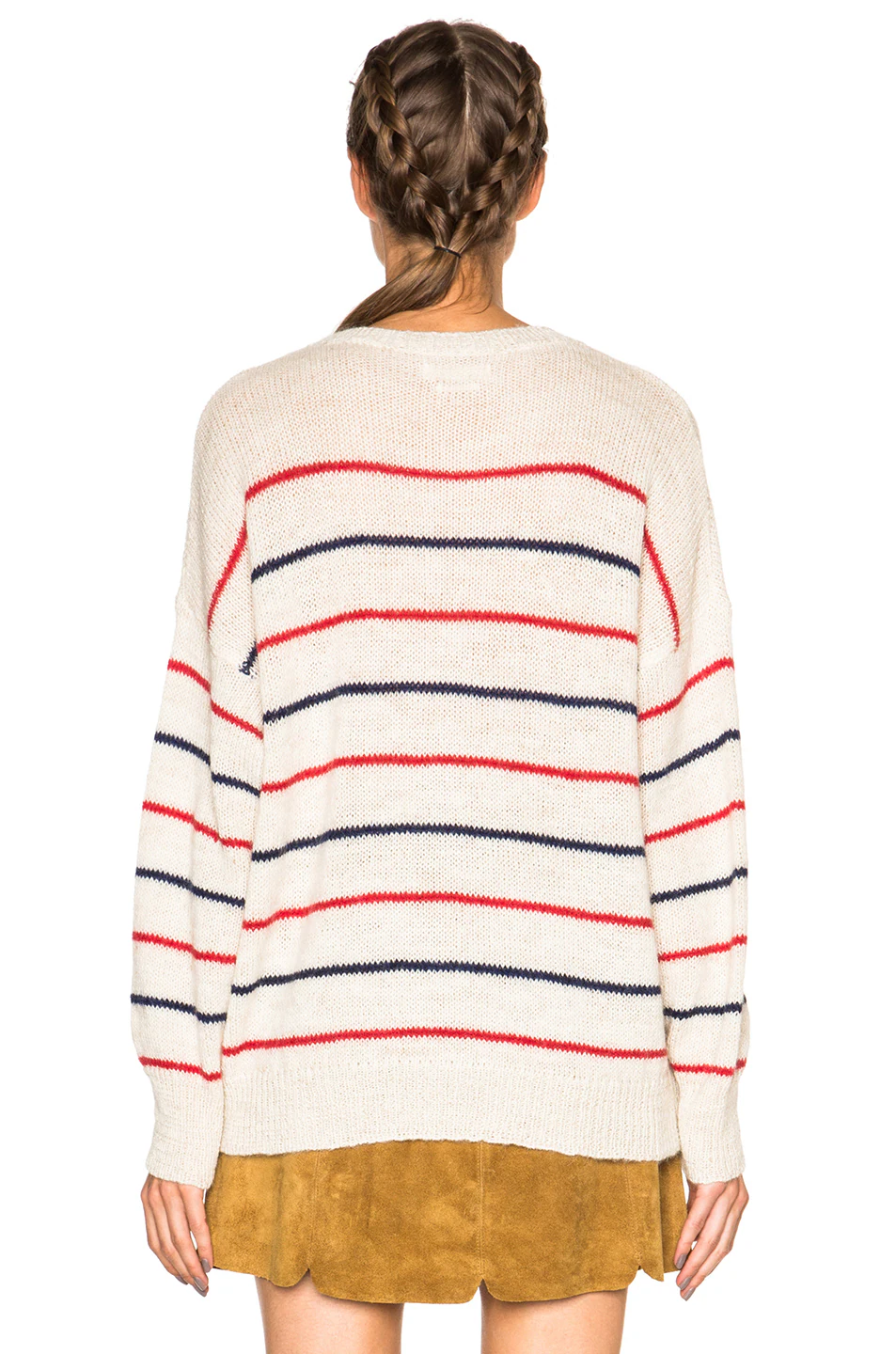 Gatland Striped Alpaca Knit Sweater