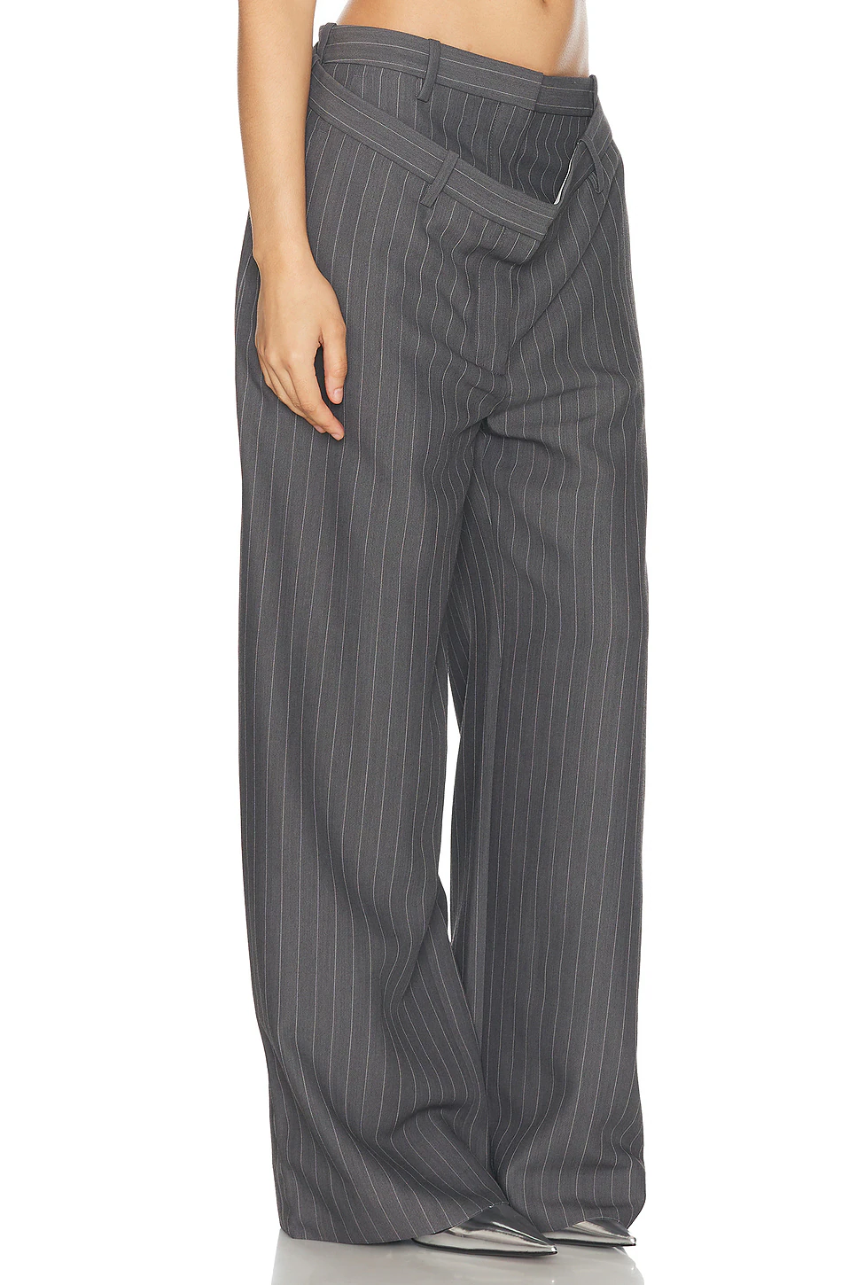 Plave Pinstripe Trouser