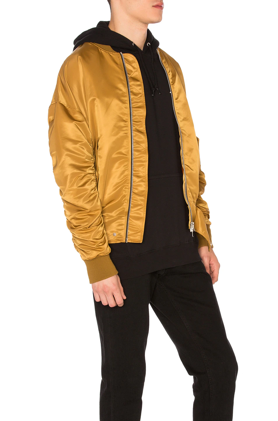 Nylon Bomber Jacket