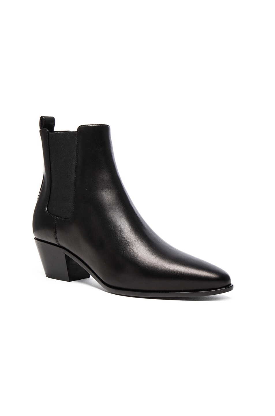 Rock Leather Chelsea Boots