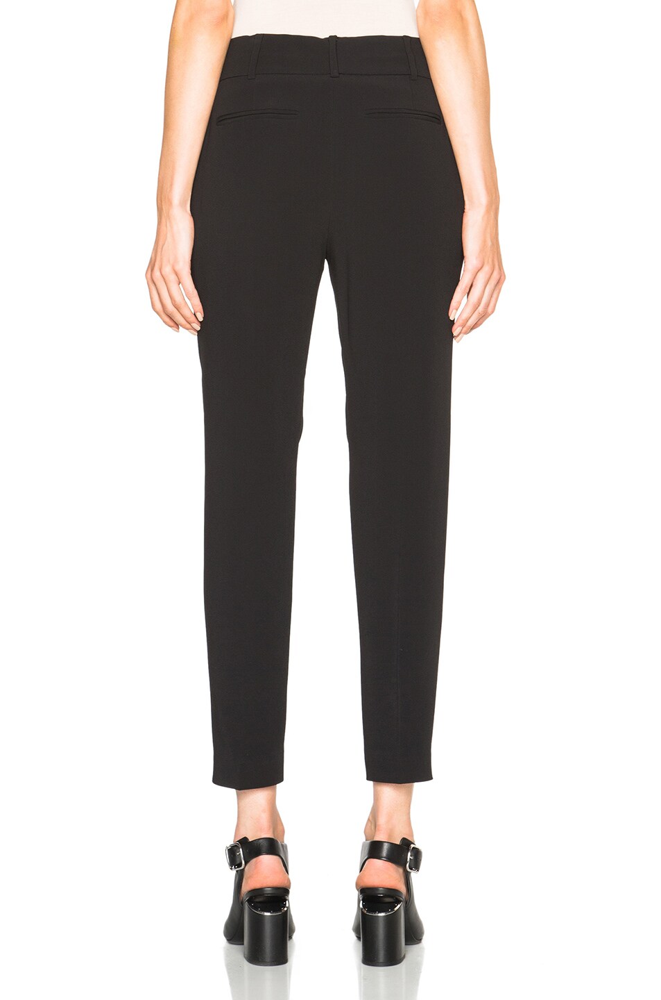 Tapered Leg Ankle Pants