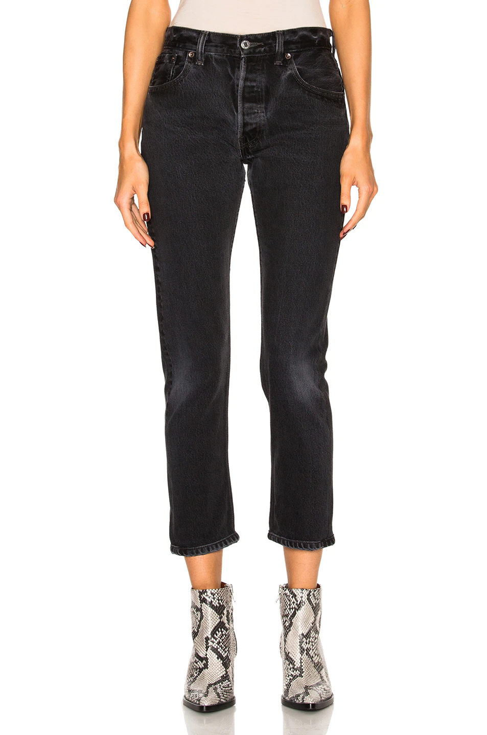 Levi's High Rise Ankle Crop