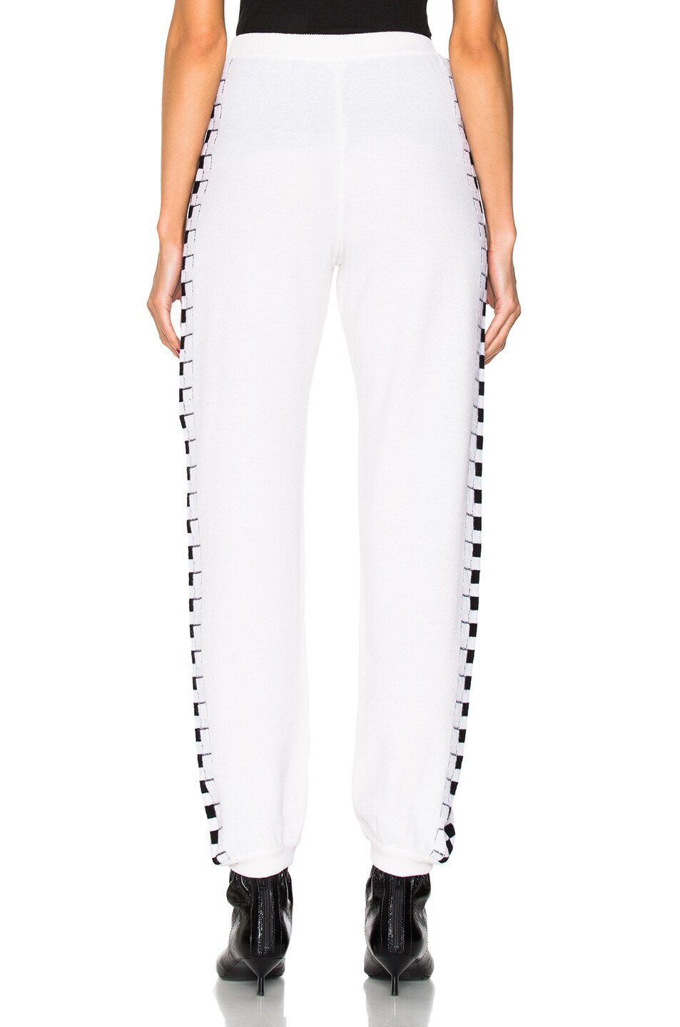 Checker Side Stripe Pants