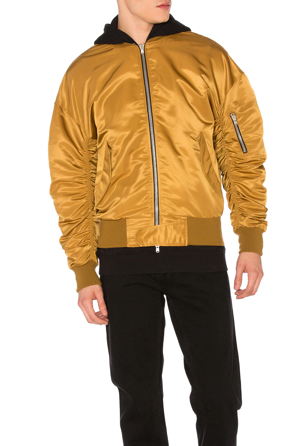 Nylon Bomber Jacket