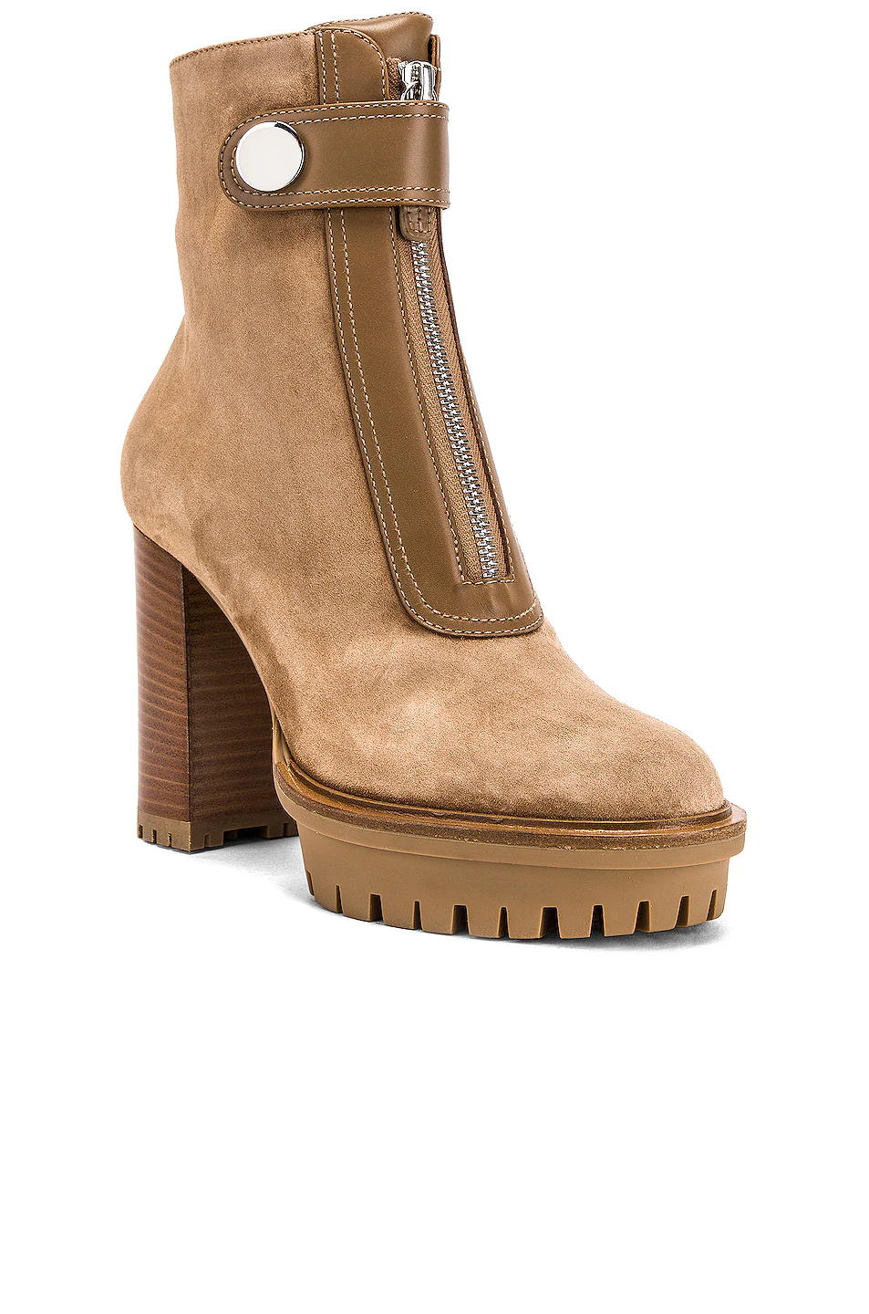 Julian Zipper Ankle Heel Boots