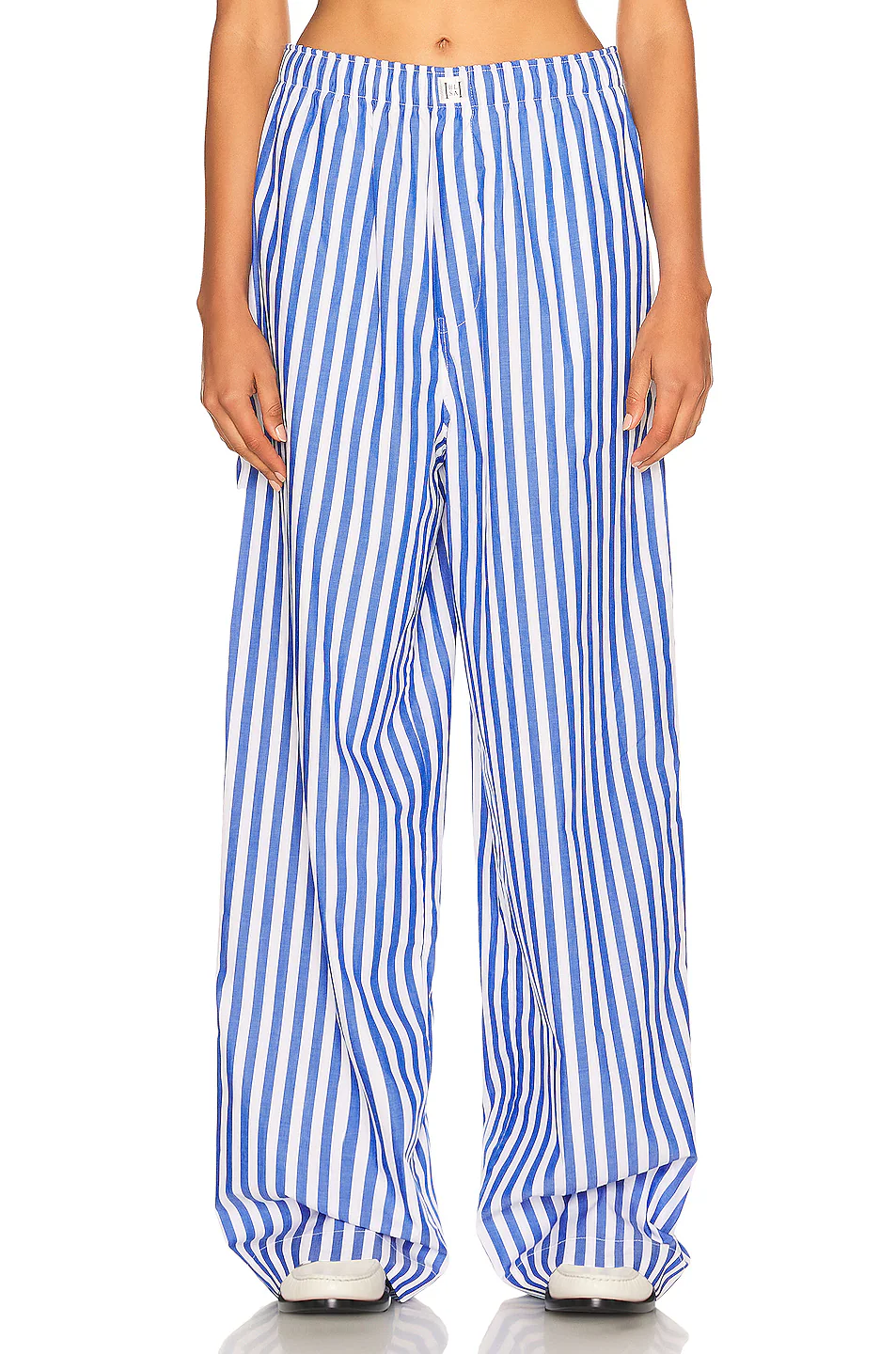 Cotton Poplin Stripe Pajama Pant