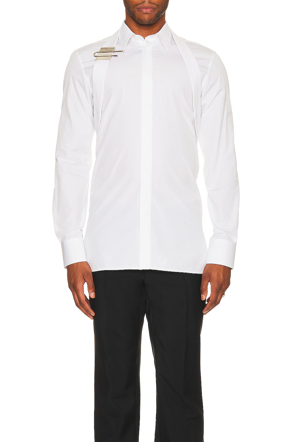 Contemporary Fit Shirt With U Lock Harness