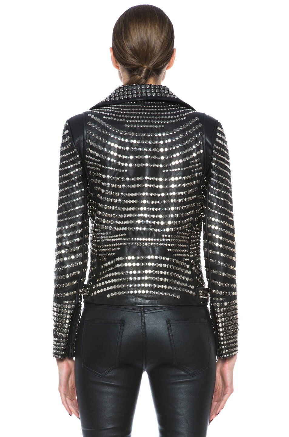 Blake Lambskin Studded Jacket