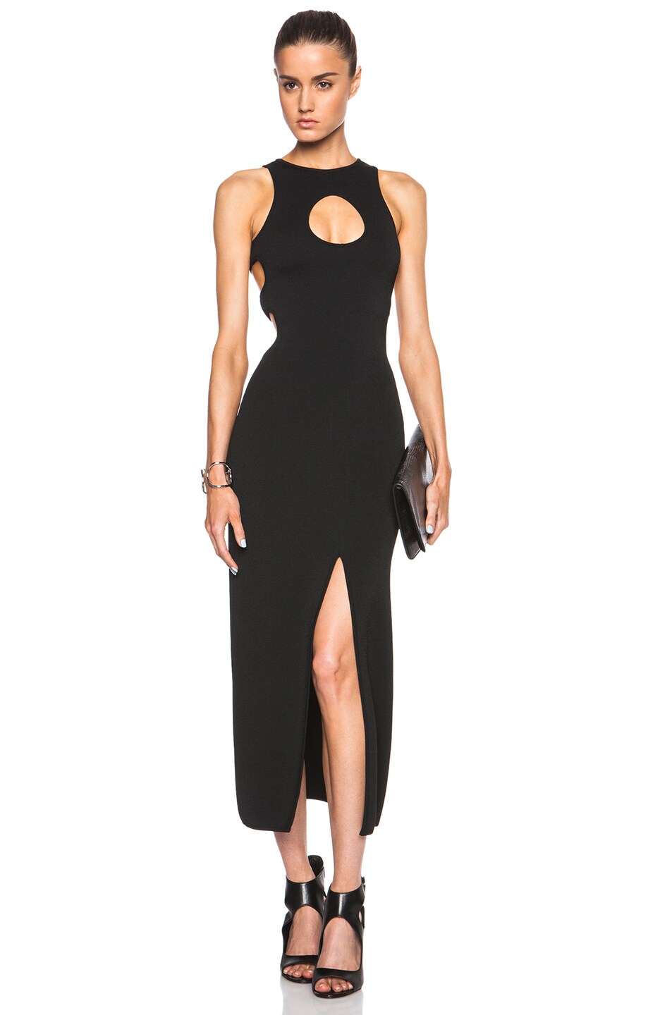 Front Split Cut Out Dress