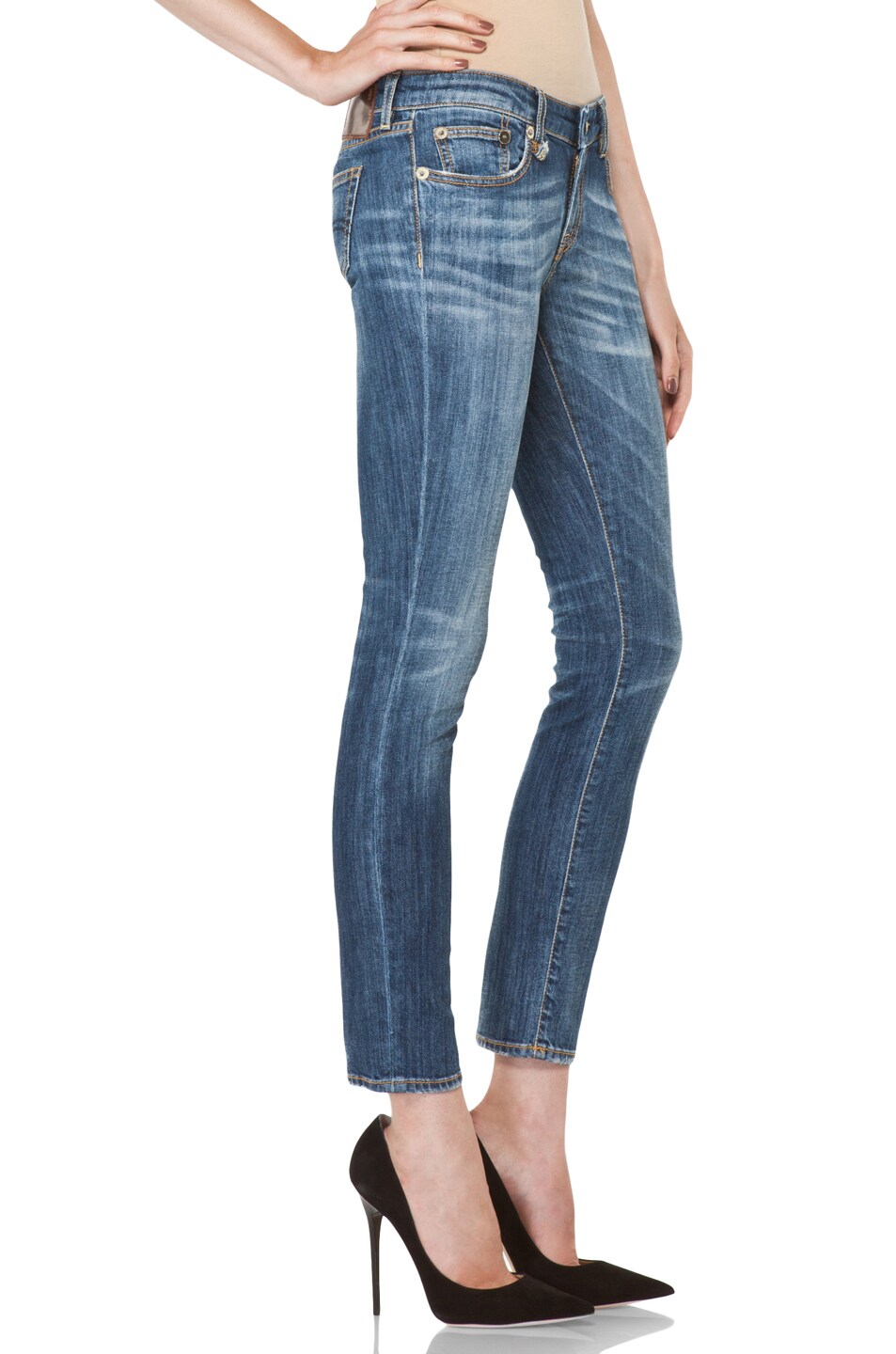 Low Skinny Cropped Jean