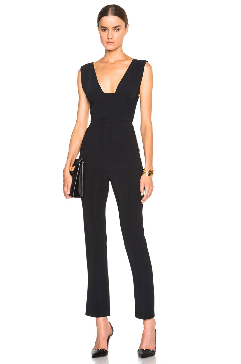 Lowle Stretch Viscose Jumpsuit