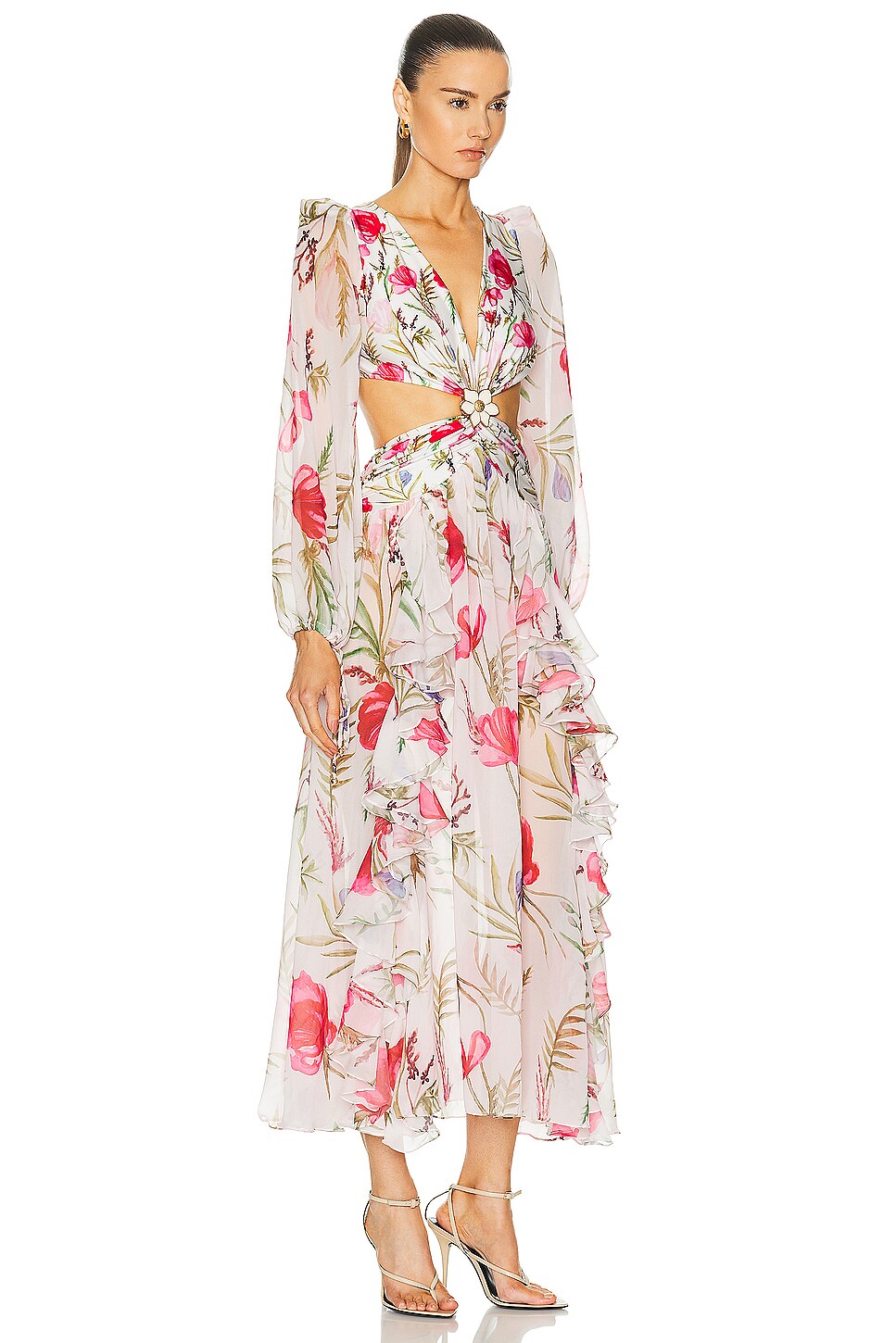 Viera Cut-Out Maxi Dress