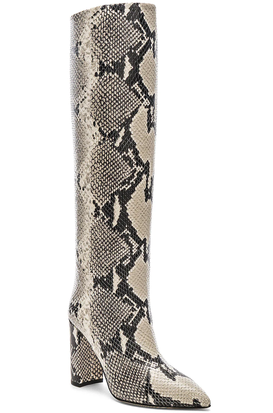 Knee High Python Print Boot