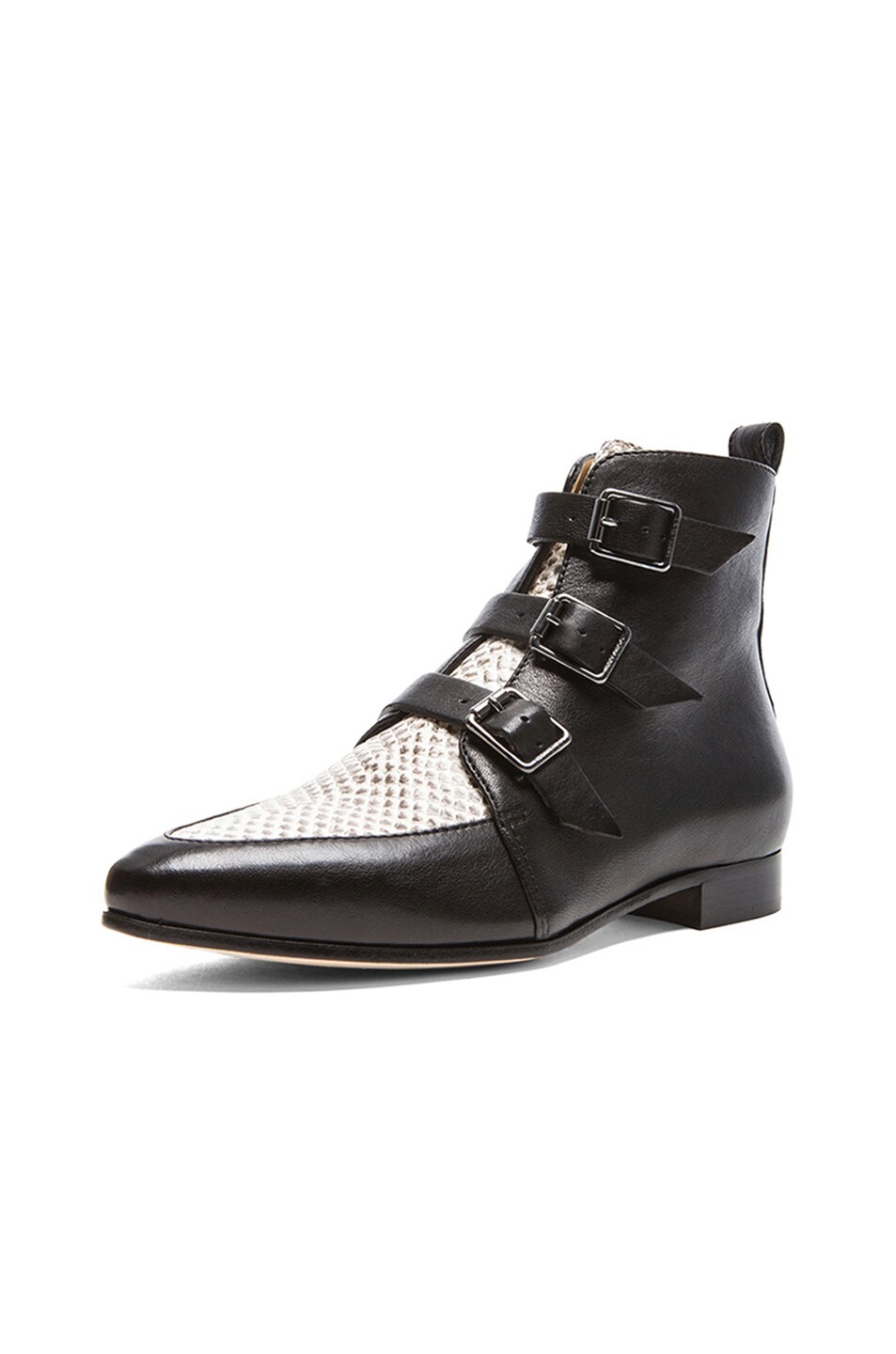 Marlin Leather Ankle Boots