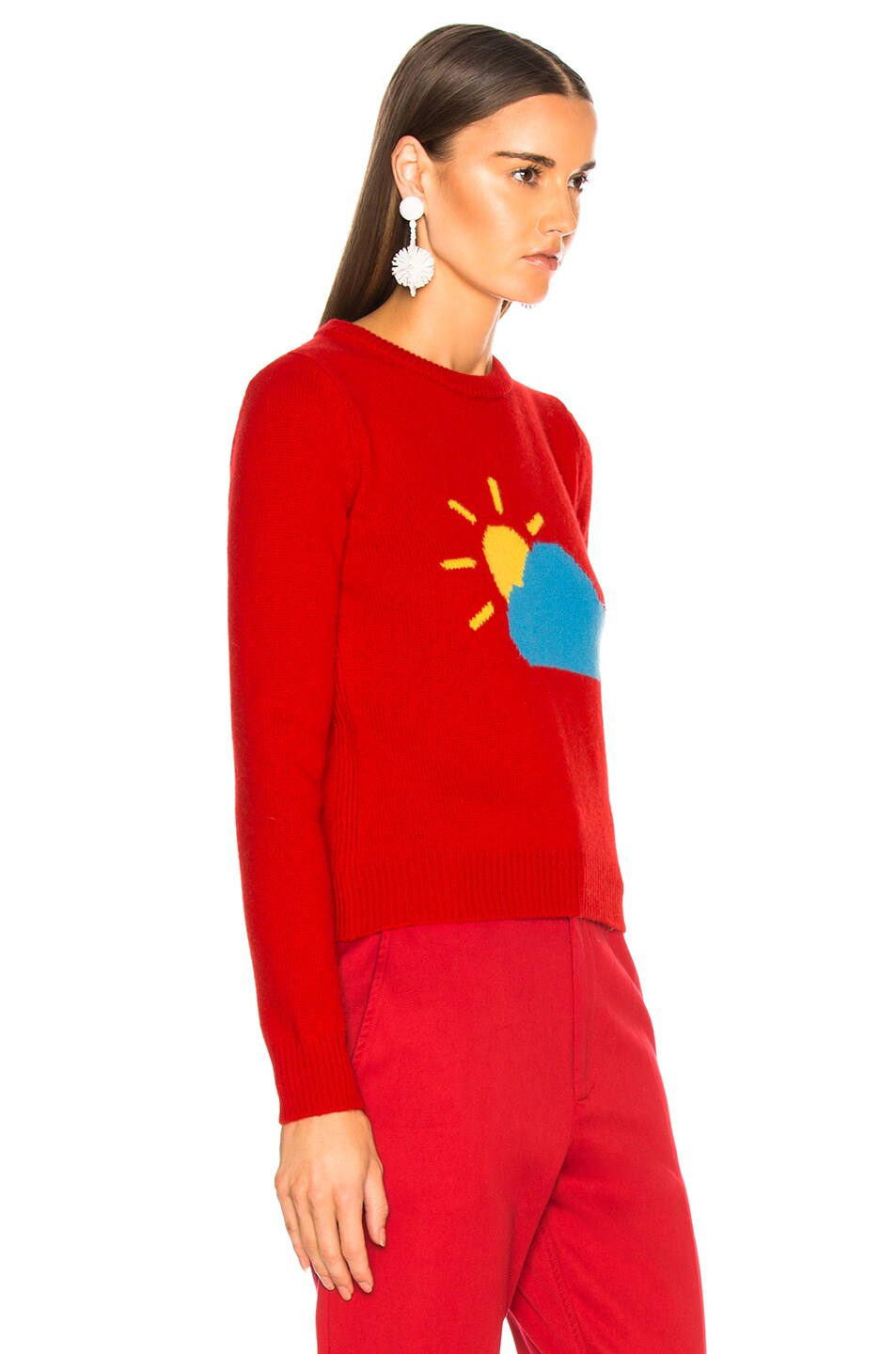 Partly Cloudy Crewneck Sweater