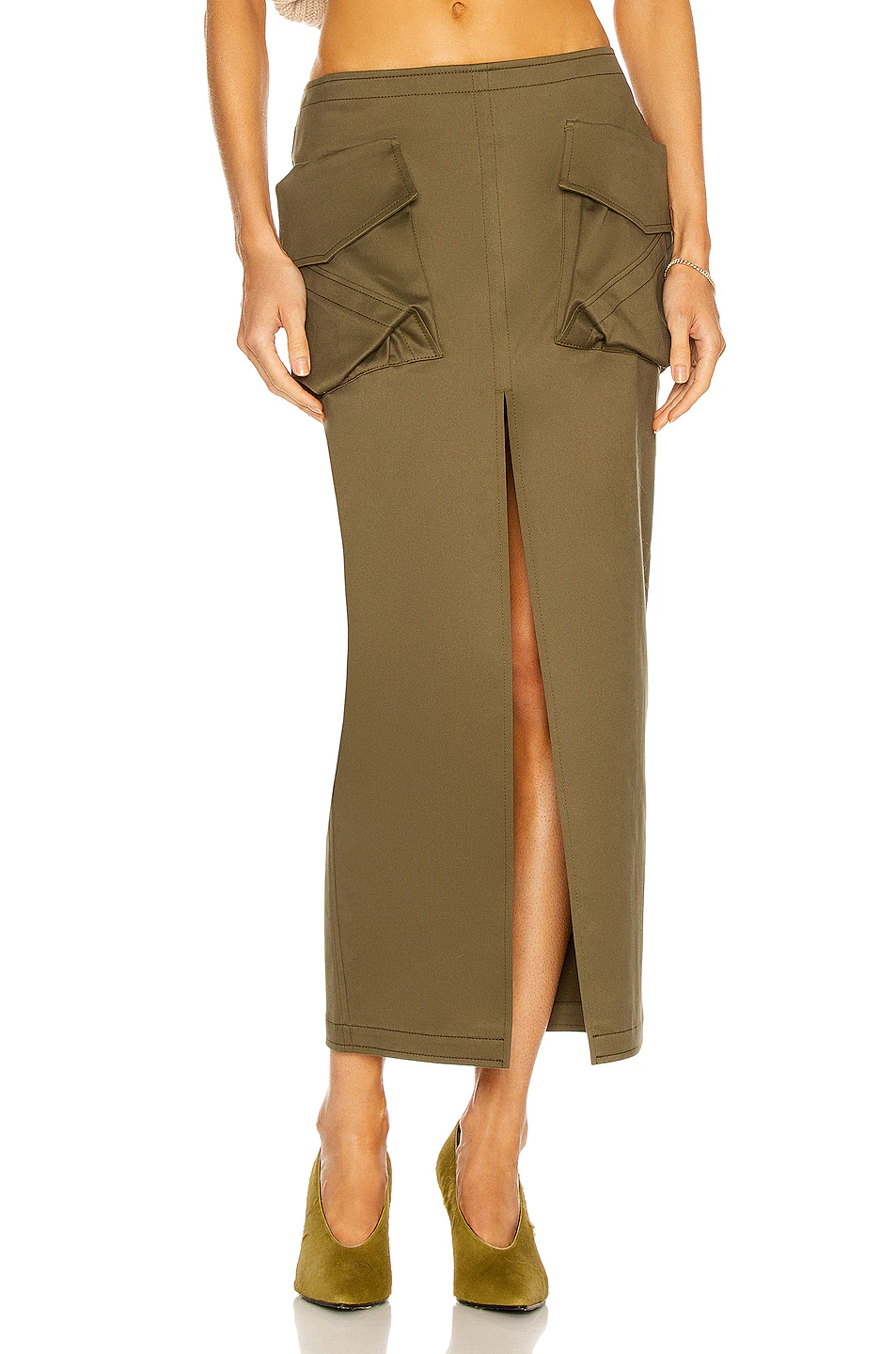 Cargo Midi Skirt