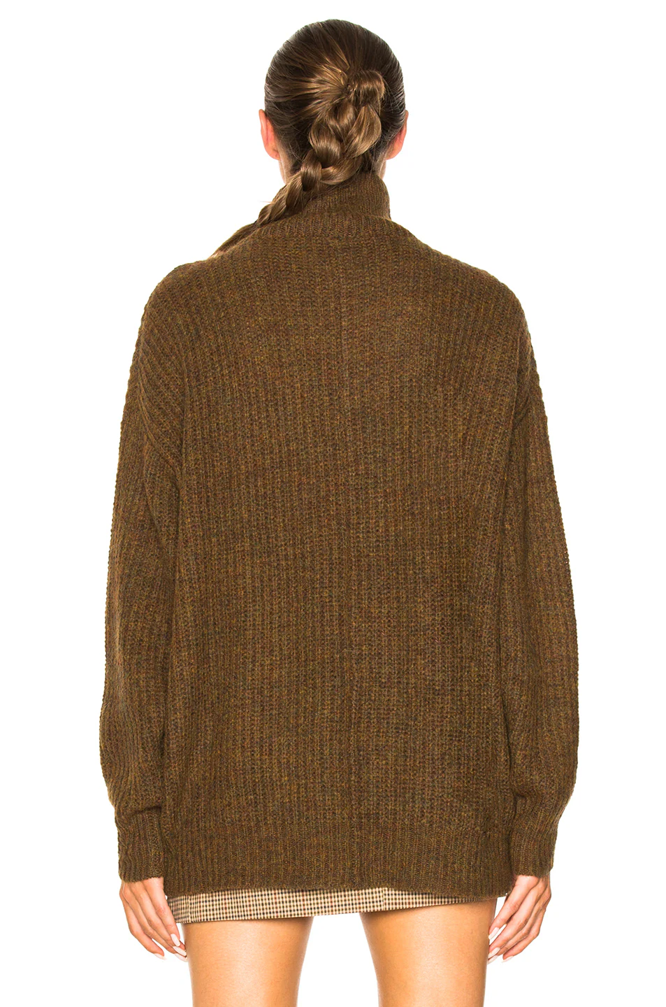 Declan Grunge Knit Turtleneck Sweater