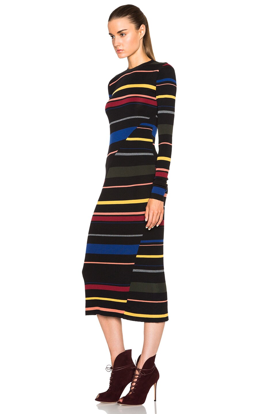 Striped Sweater Dress