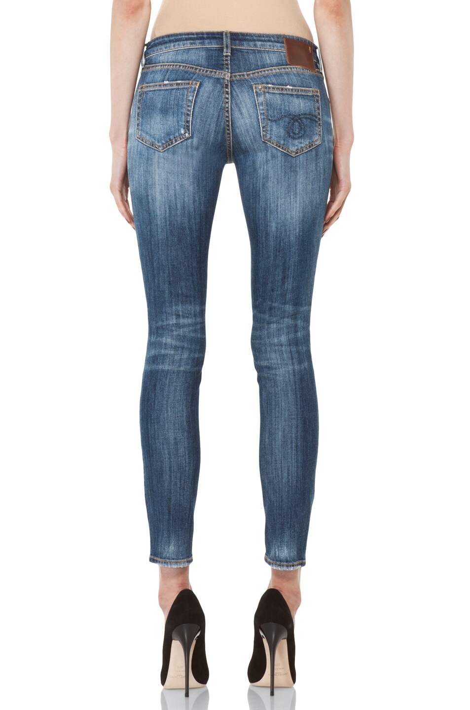 Low Skinny Cropped Jean