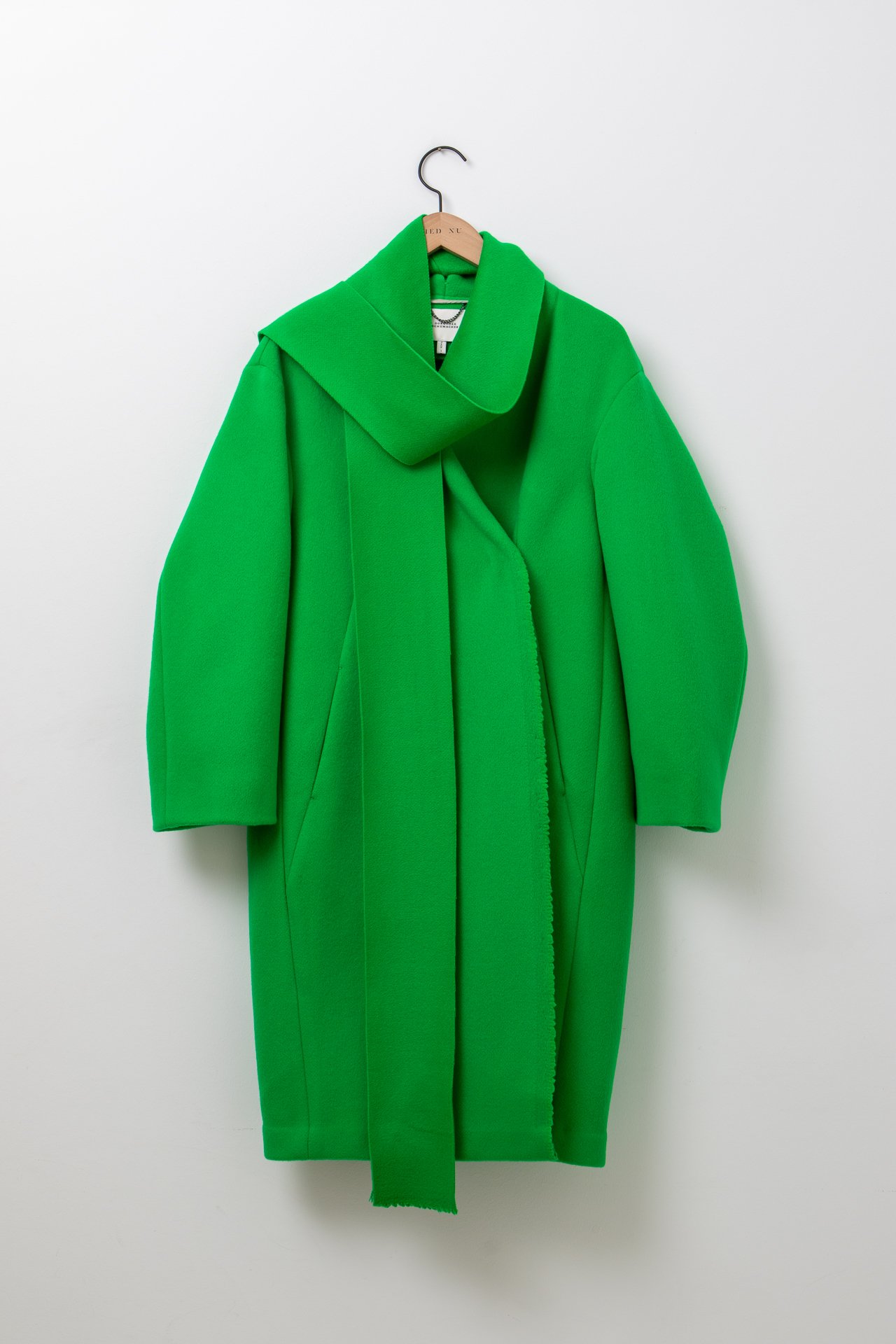 Dorothee Schumacher Extravagant Volumes Coat - Green