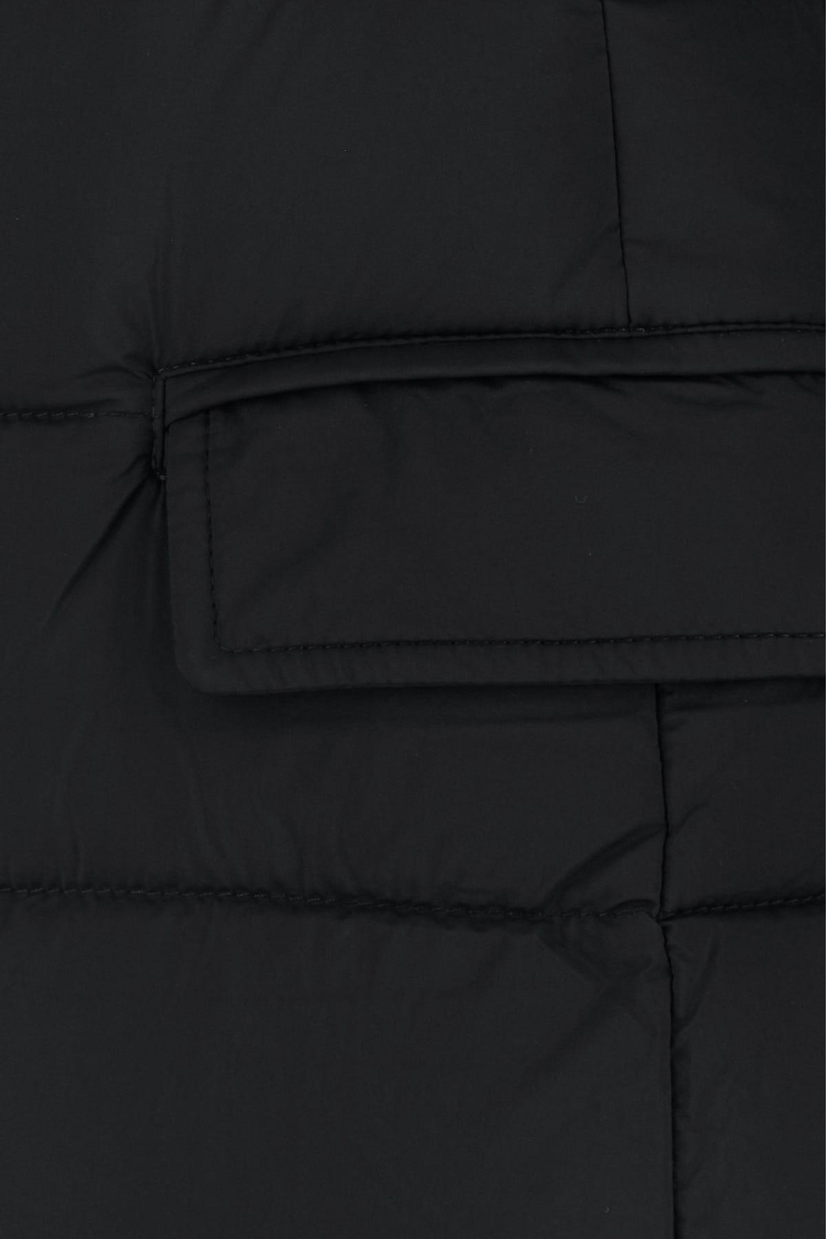 Black nylon blend Vetivers down jacket