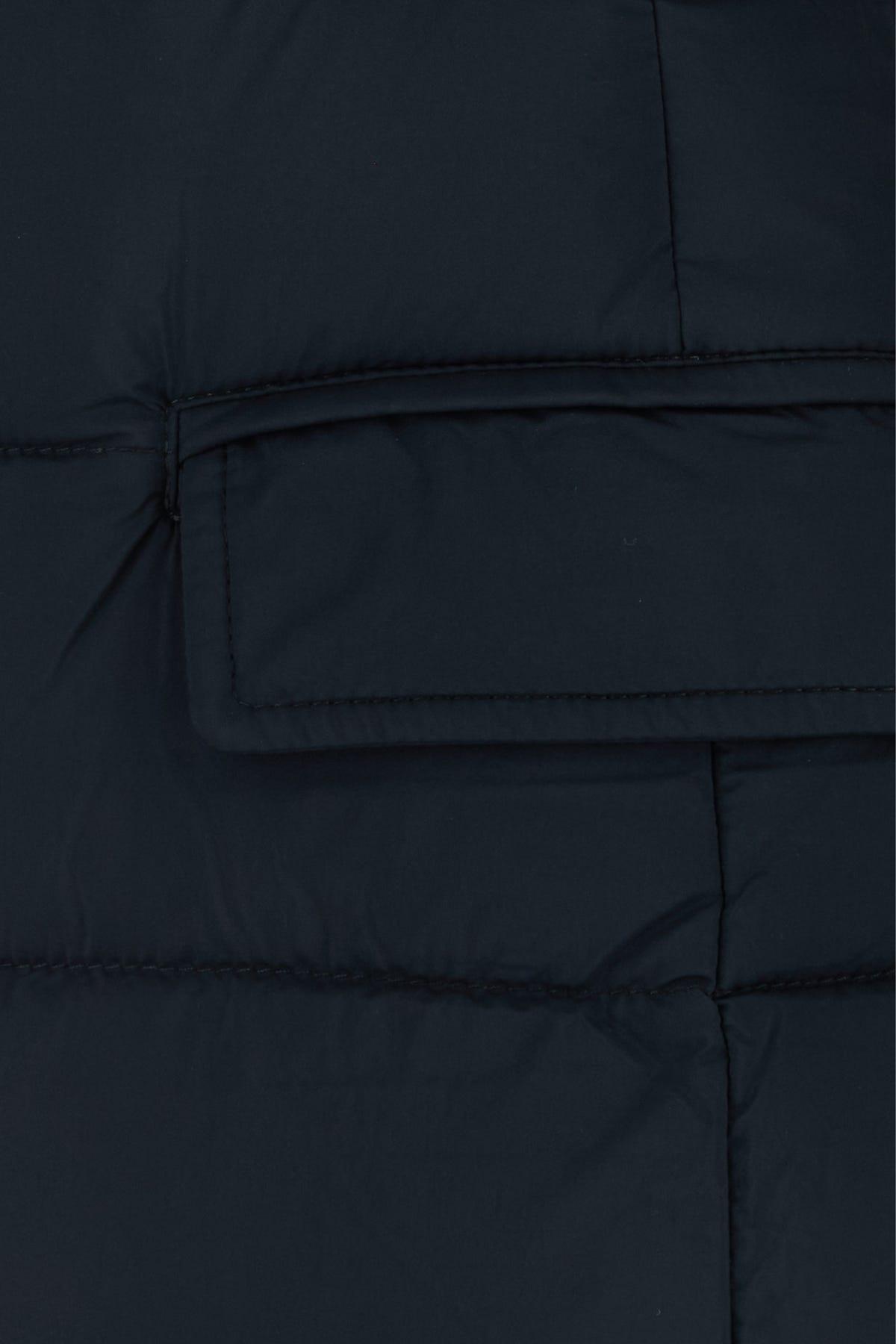 Midnight blue nylon blend Vetivers down jacket