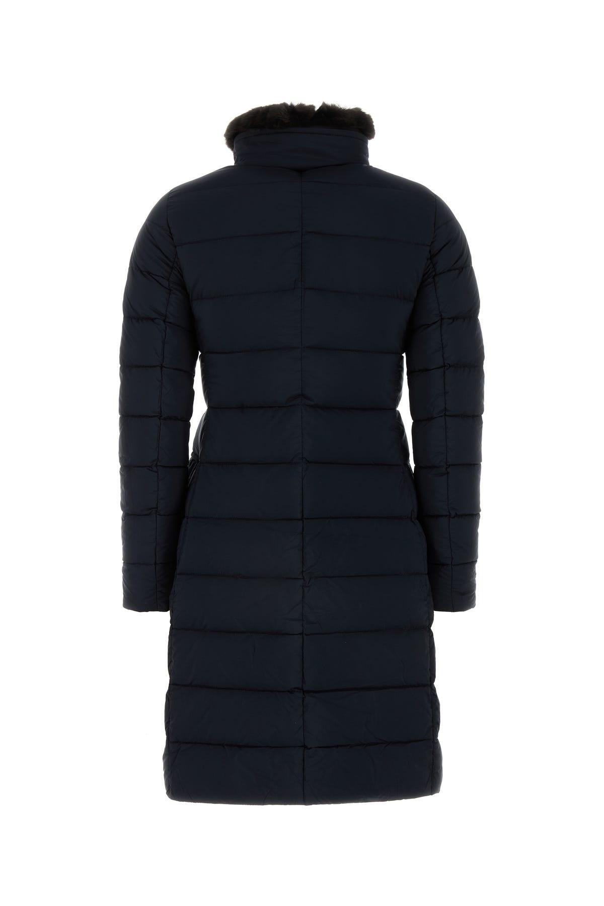 Midnight blue nylon blend Vetivers down jacket