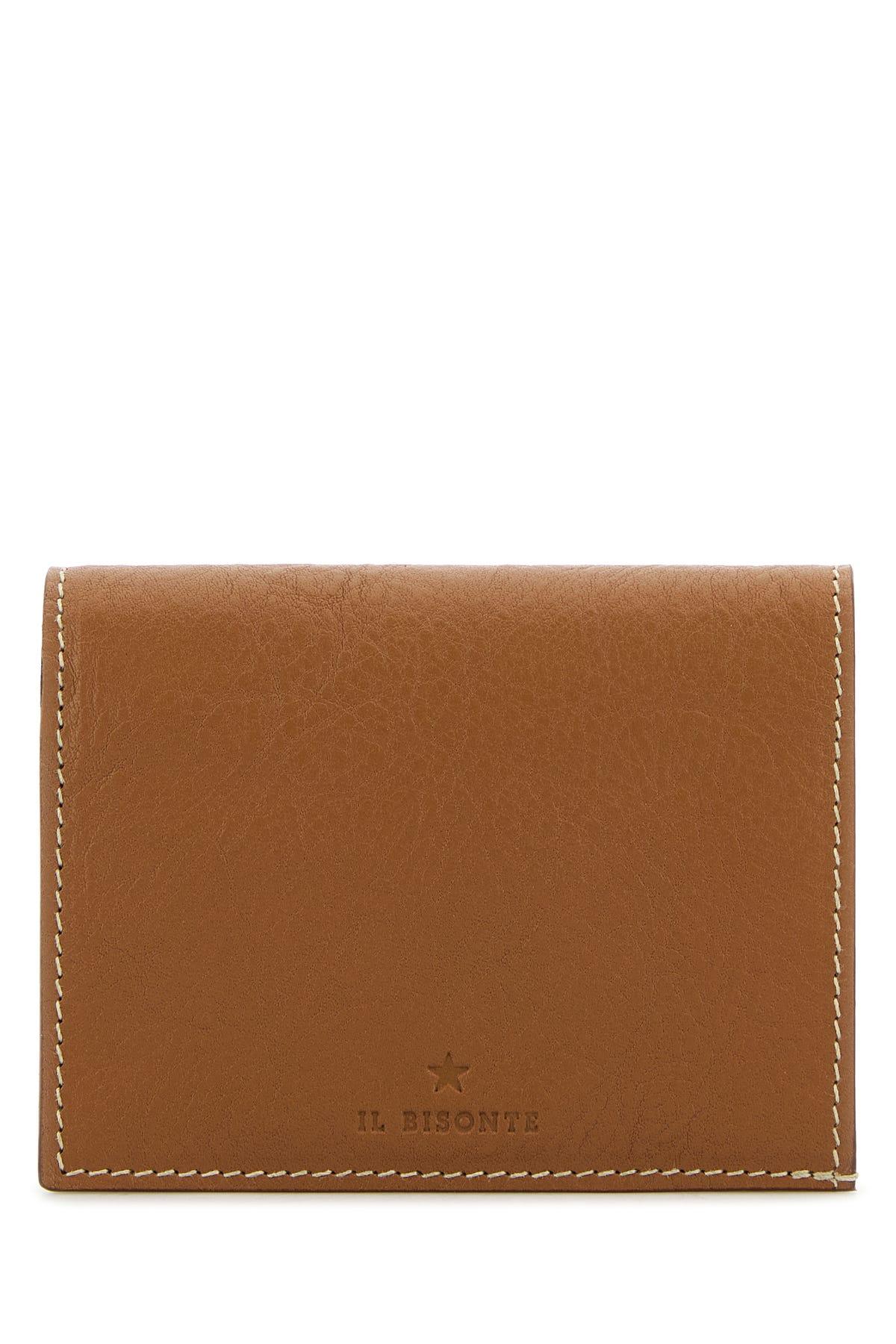 Camel leather wallet