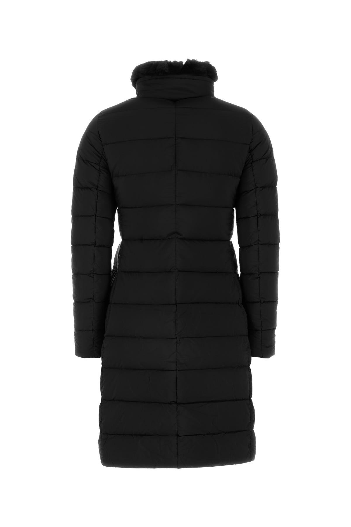 Black nylon blend Vetivers down jacket